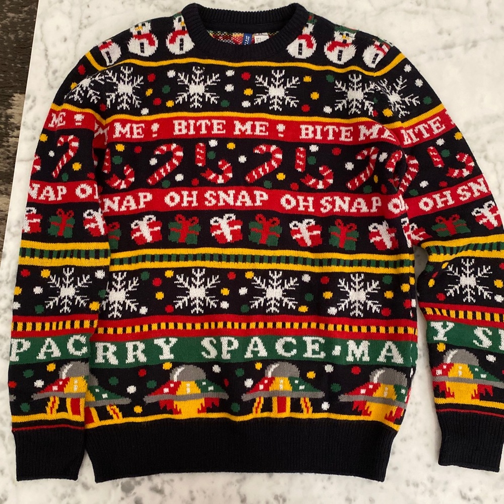 H&M dividend Christmas sweater